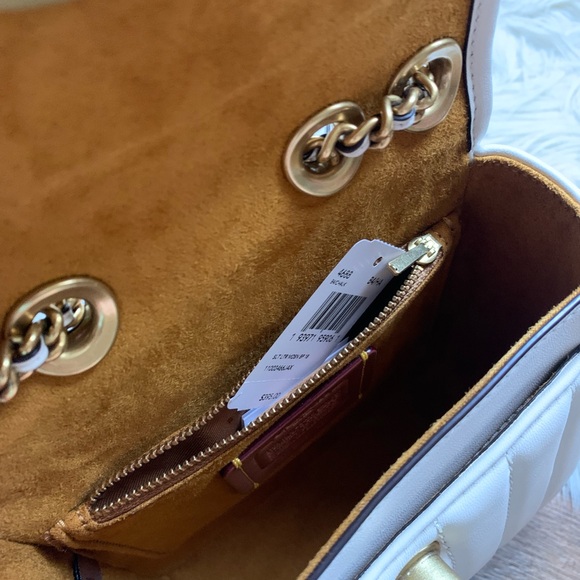 Coach Madison 18 Quilted Leather Convertible Backpack - Picture 12 of 16